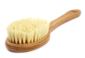 Skin Brush with Natural Bristles